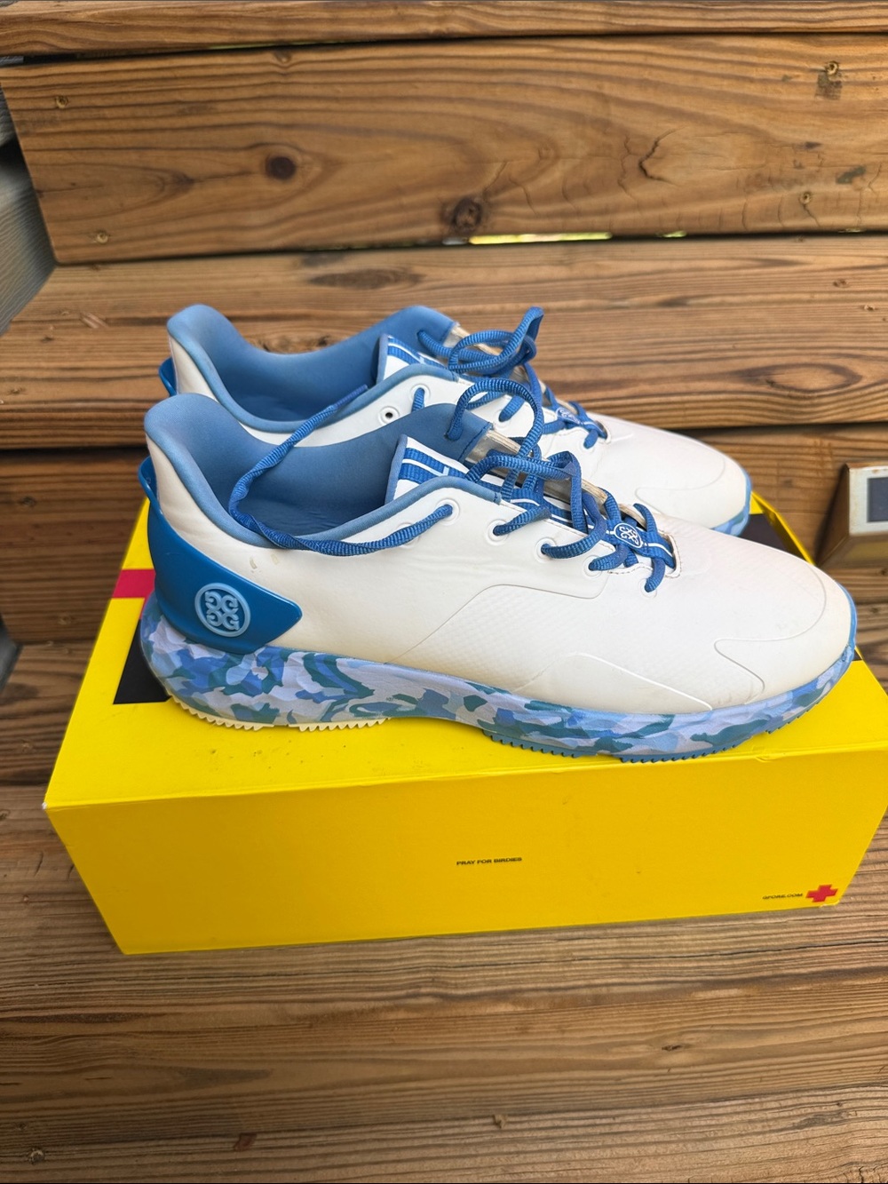 GFORE Blue Camo sole Golf Shoe